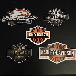 COPY - Harley-Davidson screamin eagle stickers 5pc pack ASSORTMENT 1